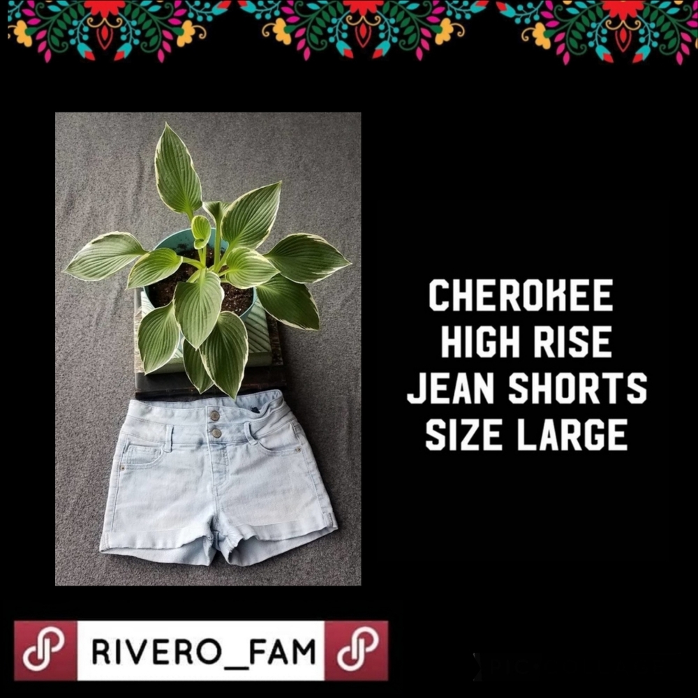 CHEROKEE | HIGH RISE JEAN SHORTS